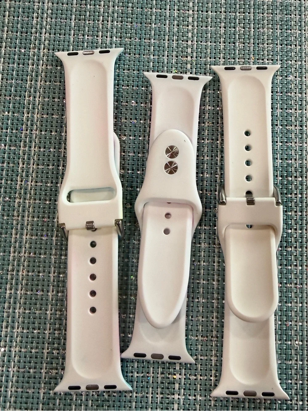 Tie-Dye Silicone Apple Watch Bands - Set of 3